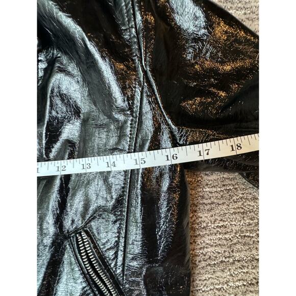 Forever 21 Viscose Moto Cropped Jacket. Size Small - Picture 4 of 5